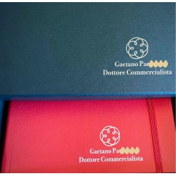 a NOVITA' Agenda 2026 – Fiscale SETTIMANALE DELUXE con scatola- 15,5 x 21 cm - colore rosso