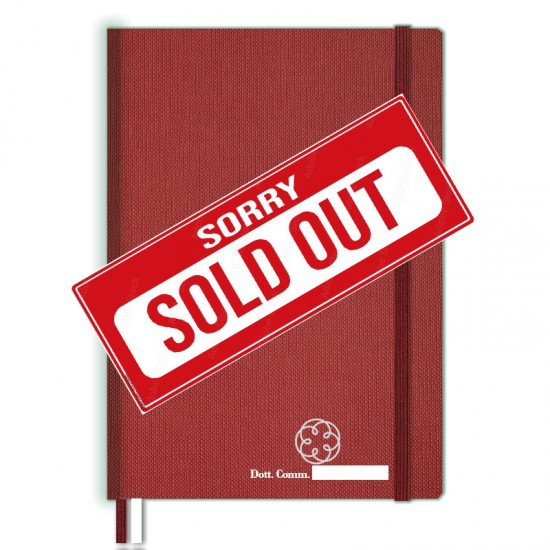 a NOVITA' Agenda 2026 – Fiscale SETTIMANALE DELUXE con scatola- 15,5 x 21 cm - colore rosso