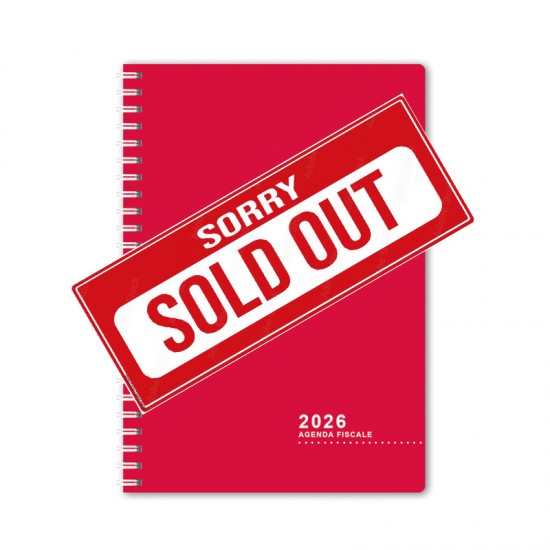 a Agenda 2026 – Fiscale Settimanale LIGHT Spirale - dimensione A5 - colore Rosso fragola a Agenda 2026 – Fiscale Settimanale LIGHT Spirale - dimensione A5 - colore Rosso fragola