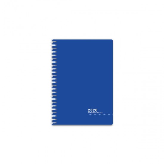 a Agenda 2026 – Fiscale Settimanale LIGHT Spirale - dimensione A6 - colore Blu a Agenda 2026 – Fiscale Settimanale LIGHT Spirale - dimensione A6 - colore Blu