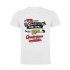 T-shirt PREMIUM KARMA - "LA VITA E' COME LA CONTABILITA'...", colore BIANCO