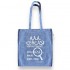 a Shopper AAA CERCASI PAZIENZA colore BLU