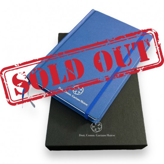 a Agenda 2024 – Fiscale Giornaliera DELUXE con scatola- 17x 12 cm - colore  azzurro