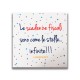 b_Quadro in tela - 20cm x 20 cm – frase “Le scadenze sono ” b_Quadro in tela - 20cm x 20 cm – frase “Le scadenze sono ”