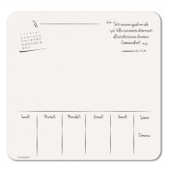 Sottomouse/blocco note - formato 20 x 20 cm – frase “Tutti nascono...”