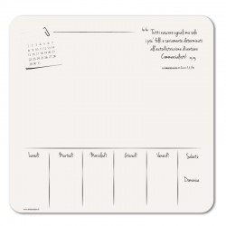 Sottomouse/blocco note - formato 20 x 20 cm – frase “Tutti nascono...”