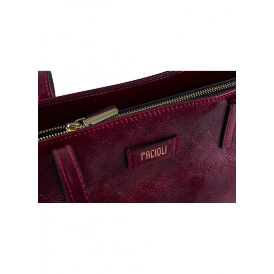 Pacioli S - Shopper professionale grande colore rosso