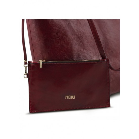 Pacioli S - Shopper professionale grande colore rosso
